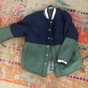 Boys reversible fall/spring coat.